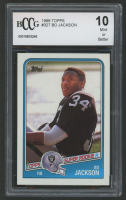 Bo Jackson 1988 Topps #327 (BCCG 10) at PristineAuction.com