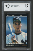 Derek Jeter 1993 Pinnacle #457 RC (BCCG 10) at PristineAuction.com