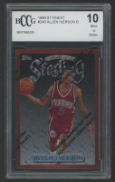 Allen Iverson 1996-97 Finest #240 (BCCG 10) at PristineAuction.com