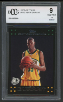 Kevin Durant 2007-08 Topps #112 RC (BCCG 9) at PristineAuction.com