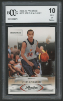 Stephen Curry 2009-10 Prestige #207 RC (BCCG 10) at PristineAuction.com