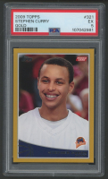 Stephen Curry 2009 Topps Gold #321 #550/2009 RC (PSA 5) at PristineAuction.com
