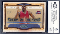 LeBron James 2003-04 Hoops Hot Prospects Cream of the Crop #1 RC (BCCG 9) at PristineAuction.com