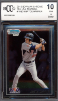 Bryce Harper 2010 Bowman Chrome 18U USA Baseball #18BC8 RC (BCCG 10) at PristineAuction.com