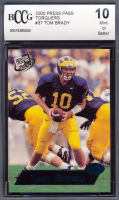Tom Brady 2000 Press Pass Torquers #37 (BCCG 10) at PristineAuction.com