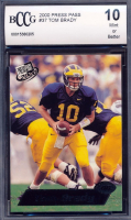 Tom Brady 2000 Press Pass #37 (BCCG 10) at PristineAuction.com