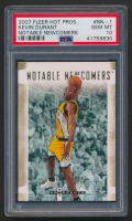 Kevin Durant 2007-08 Fleer Hot Prospects Notable Newcomers #NN-1 RC (PSA 10) at PristineAuction.com