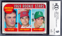 Bob Floyd / Larry Burchart / Rollie Fingers 1969 Topps #597 Rookie Stars RC (BCCG 9) at PristineAuction.com