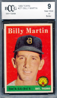 Billy Martin 1958 Topps #271 (BCCG 9) at PristineAuction.com