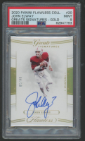 John Elway 2020 Panini Flawless College Greats Signatures Gold #20 #8/10 (PSA 9) at PristineAuction.com