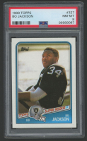 Bo Jackson 1988 Topps #327 (PSA 8) at PristineAuction.com