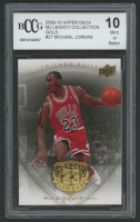 Michael Jordan 2009-10 Upper Deck Michael Jordan Legacy Collection Gold #27 (BCCG 10) at PristineAuction.com