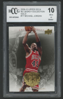 Michael Jordan 2009-10 Upper Deck Michael Jordan Legacy Collection Gold #77 (BCCG 10) at PristineAuction.com