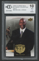Michael Jordan 2009-10 Upper Deck Michael Jordan Legacy Collection Gold #84 (BCCG 10) at PristineAuction.com