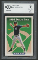 Derek Jeter 1993 Topps #98 RC (BCCG 9) at PristineAuction.com