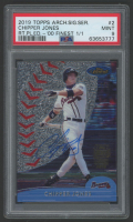 Chipper Jones 2019 Topps Archives Signature Series Retired Edition Chipper Jones #1 #1/1 (PSA 9) at PristineAuction.com