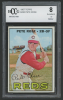 Pete Rose 1967 Topps #430 (BCCG 8) at PristineAuction.com