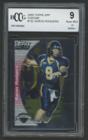 Aaron Rodgers 2005 Topps Chrome DPP #152 (BCCG 9) at PristineAuction.com