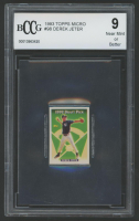 Derek Jeter 1993 Topps Micro #98 (BCCG 9) at PristineAuction.com