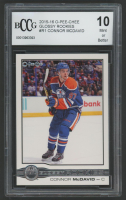 Connor McDavid 2015-16 O-Pee-Chee Glossy Rookies #R1 (BCCG 10) at PristineAuction.com