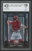 Buster Posey 2008 Donruss Elite Extra Edition AU #177 #95/934 (BCCG 10) at PristineAuction.com