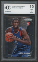 Joel Embiid 2014 Panini Prizm #253 RC (BCCG 10) at PristineAuction.com