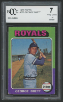 George Brett 1975 Topps #228 RC (BCCG 7) at PristineAuction.com