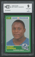 Barry Sanders 1989 Score #257 RC (BCCG 9) at PristineAuction.com