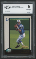 Peyton Manning 1998 Bowman #1 (BCCG 9) at PristineAuction.com