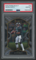 Jalen Hurts 2020 Panini Select #50 RC (PSA 10) at PristineAuction.com