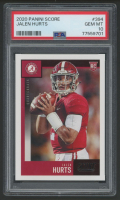Jalen Hurts 2020 Panini Score #394 RC (PSA 10) at PristineAuction.com
