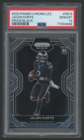 Jalen Hurts 2020 Panini Prizm Black #PB19 (PSA 10) at PristineAuction.com