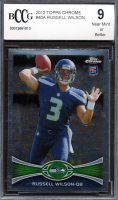 Russell Wilson 2012 Topps Chrome #40A (BCCG 9) at PristineAuction.com