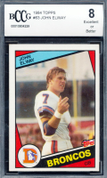 John Elway 1984 Topps #63 RC (BCCG 8) at PristineAuction.com