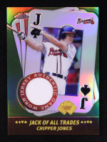 Chipper Jones 2002 Topps Chrome 5-Card Stud Jack of all Trades Relics Jsy #5JCJ at PristineAuction.com