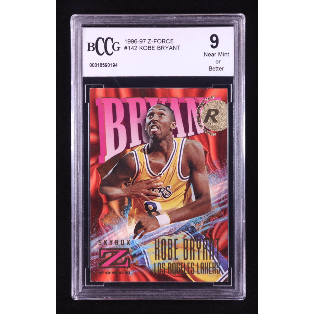 Kobe Bryant 1996-97 Z-Force #142 RC (BCCG 9) at PristineAuction.com