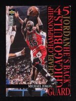 Michael Jordan 1995-96 Collector's Choice Jordan He's Back #M4 at PristineAuction.com