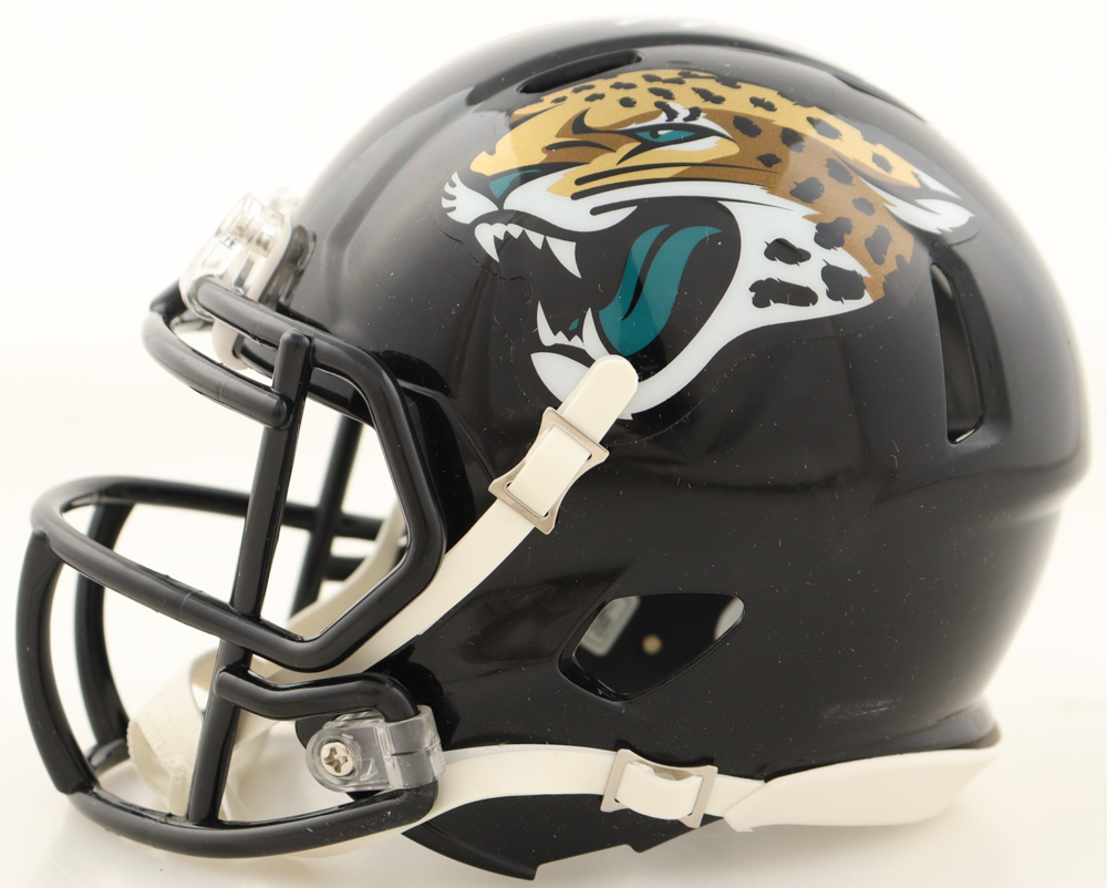 Mark Brunell & Tony Boselli Signed Jaguars Speed Mini Helmet (JSA) at PristineAuction.com Mark Brunell & Tony Boselli Signed Jaguars Speed Mini Helmet (JSA) at PristineAuction.com