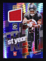 Bijan Robinson 2023 Donruss Optic First Year Fresh Jerseys Blue Hyper #3 RC at PristineAuction.com