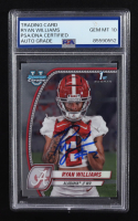 Ryan Williams Signed 2024 Topps Bowman U Chrome 1st #53 RC (PSA) at PristineAuction.com
