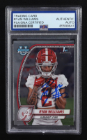 Ryan Williams Signed 2024 Topps Bowman U Chrome 1st #53 RC (PSA) at PristineAuction.com