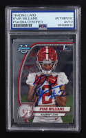 Ryan Williams Signed 2024 Topps Bowman U Chrome 1st #53 RC (PSA) at PristineAuction.com