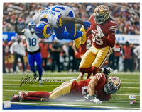 Kyren Williams Signed Rams 16x20 Photo Inscribed "3 TD's 9-22-24" (Beckett) at PristineAuction.com