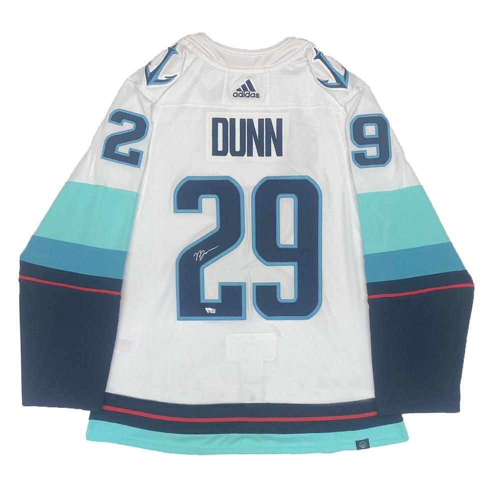 Vince Dunn Signed Kraken Adidas Jersey (Fanatics) at PristineAuction.com Vince Dunn Signed Kraken Adidas Jersey (Fanatics) at PristineAuction.com