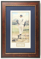 Mickey Mantle Signed Custom Framed Cut Display (JSA) at PristineAuction.com