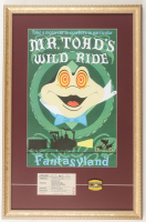 Disneyland "Mr. Toad's Wild Ride" Fantasyland Custom Framed Poster Print Display with Official Ride Pin & Disneyland Ride Ticket at PristineAuction.com
