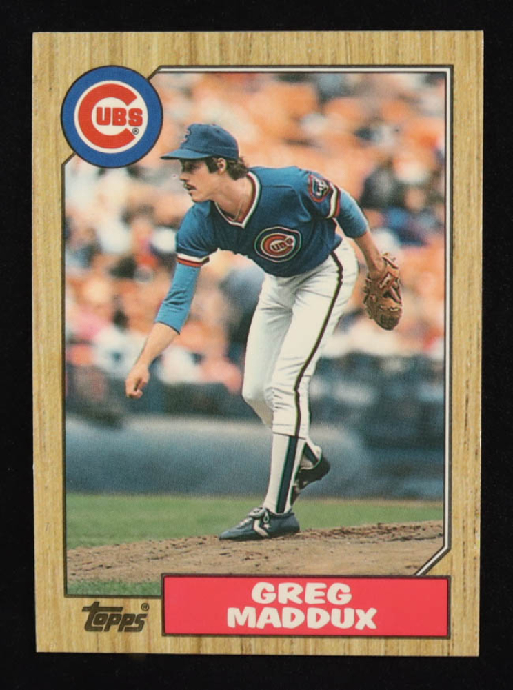Greg Maddux 1987 Topps Traded Tiffany #70T RC