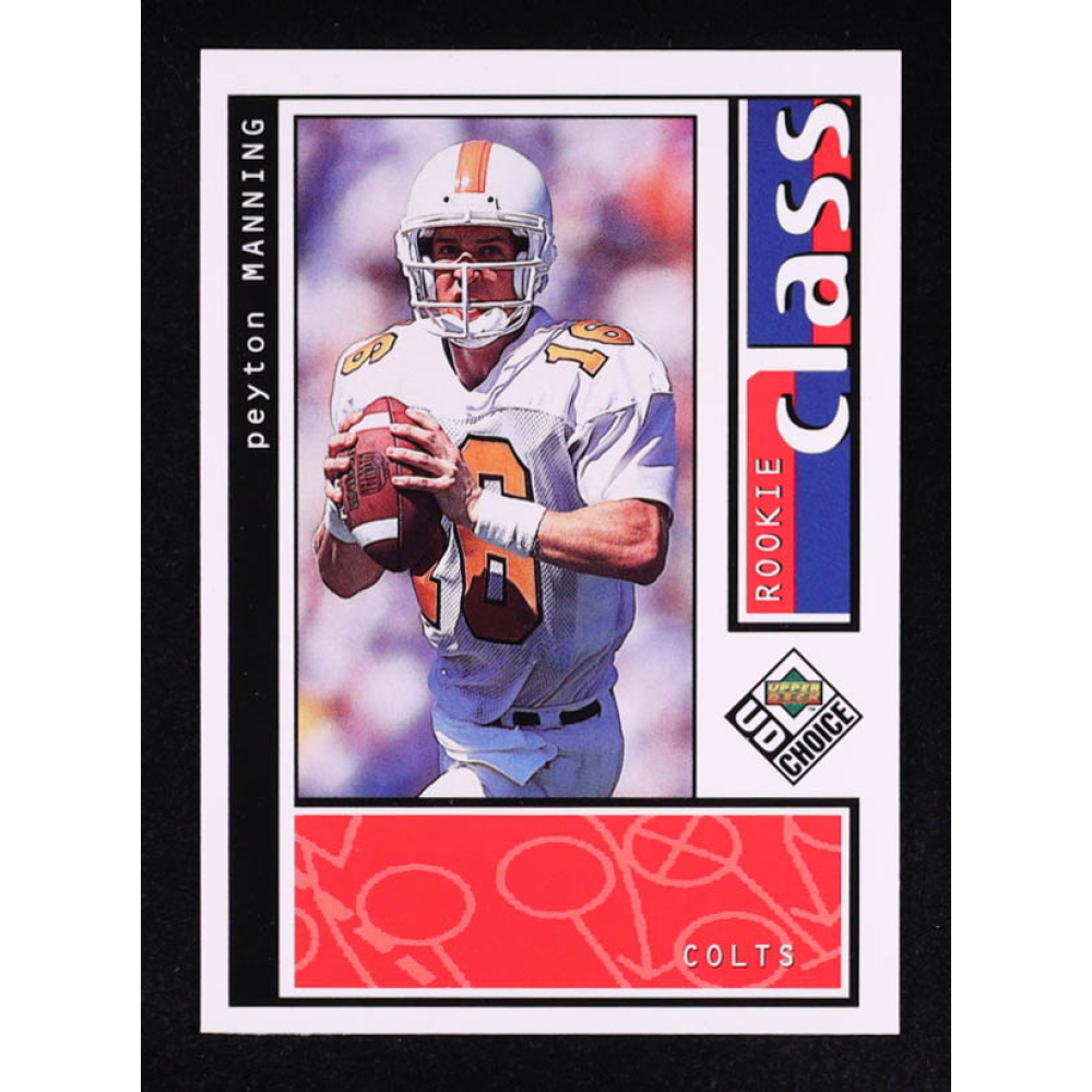 Peyton Manning 1998 UD Choice #193 RC at PristineAuction.com
