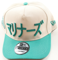 Japanese Mariners 40th Anniversary New Era 9Forty Limited Edition Katakana/Kanji Snapback Hat at PristineAuction.com