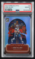 Josh Allen 2024 Donruss Optic Uptowns #16 (PSA 10) at PristineAuction.com